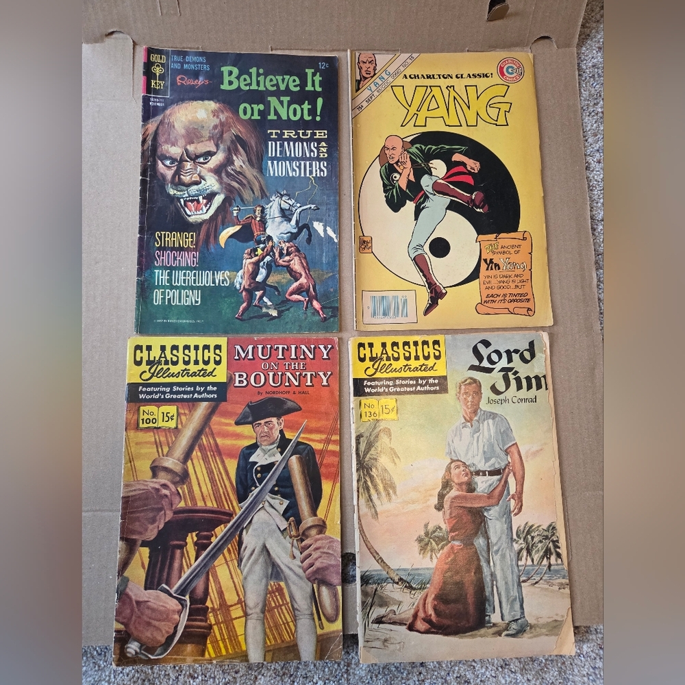 Vintage Comic Books 1950s 60s